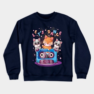 lets dance anime Crewneck Sweatshirt